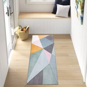 Athens Rugs - Multi Colour, 66 x 220 cm