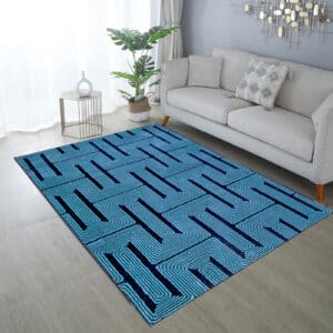 Luna Rugs - Navy, 160 x 230 cm