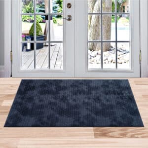 Mosaic Rugs - Navy, 60 x 110 cm