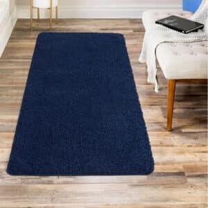 Alya Rugs - Navy, 60 x 220 cm