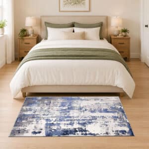 Abstract Rugs - Navy, 80 x 150 cm