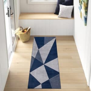 Athens Rugs - Navy, 66 x 220 cm