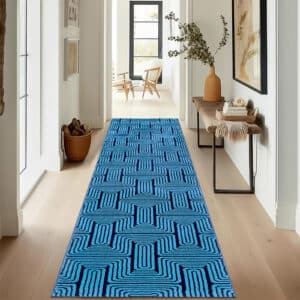 Luna Rugs - Navy, 60 x 300 cm