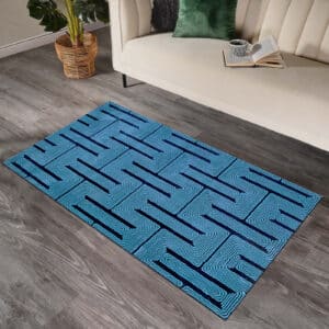 Luna Rugs - Navy, 80 x 150 cm