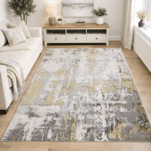 Abstract Rugs - Ochre, 160 x 230 cm