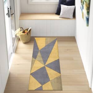 Athens Rugs - Ochre, 66 x 220 cm