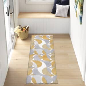 Kenzo Rugs - Ochre, 66 x 220 cm