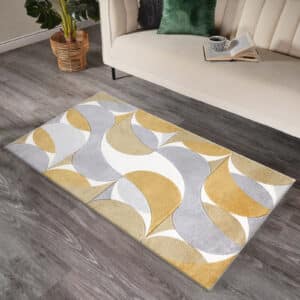 Kenzo Rugs - Ochre, 80 x 150 cm