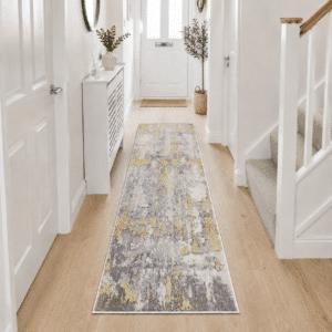 Abstract Rugs - Ochre, 60 x 220 cm
