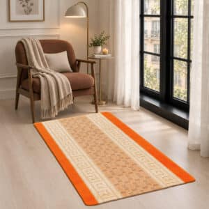 Nada Rugs - Orange, 80 x 150 cm