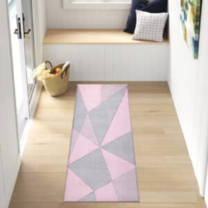Athens Rugs - Pink, 66 x 220 cm