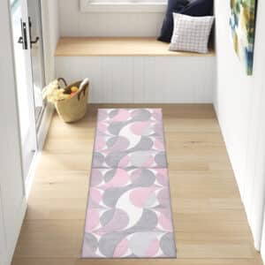 Kenzo Rugs - Pink, 66 x 220 cm