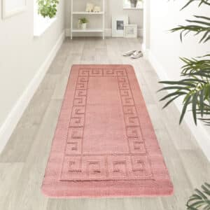 Rocco Rugs - Pink, 60 x 220 cm