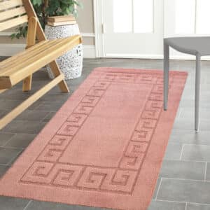 Rocco Rugs - Pink, 80 x 150 cm
