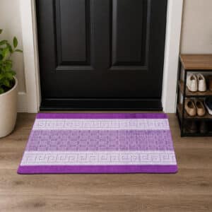 Nada Rugs - Purple, 60 x 110 cm