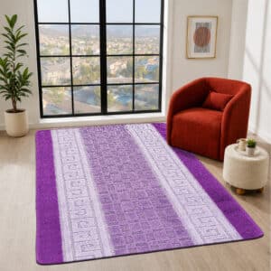 Nada Rugs - Purple, 120 x 150 cm