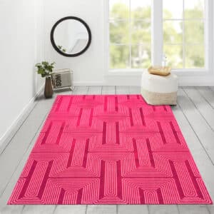 Luna Rugs - Red, 200 x 290 cm