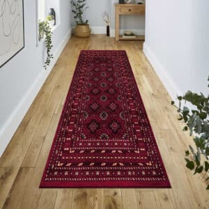 Arta Rugs - Red, 80 x 300 cm