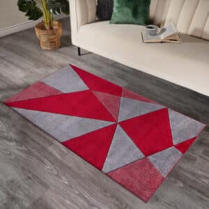 Athens Rugs - Red, 80 x 150 cm