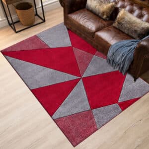 Athens Rugs - Red, 120 x 170 cm