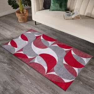 Kenzo Rugs - Red, 80 x 150 cm