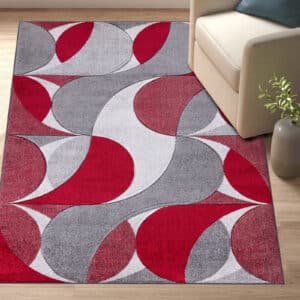 Kenzo Rugs - Red, 160 x 230 cm