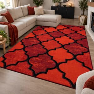 Ouranos Rugs - Red, 200 x 290 cm