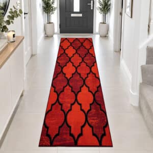 Ouranos Rugs - Red, 60 x 225 cm