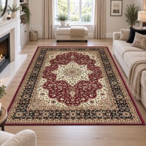 Rome Rugs Renoazul - Red, 160 x 230 cm