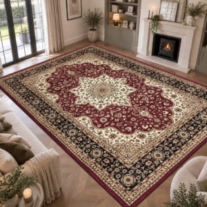 Rome Rugs Renoazul - Red, 240 x 320 cm