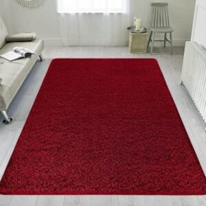 Natty Rugs by Renoazul - tonal rug collection available in Black, Black & Grey, Coffee, Cream, Dark Grey, Red, Silver, and White, offered in 6 sizes up to 160 x 230 cm, styled for bedroom, hallway, and living room interiors in UK homes.
