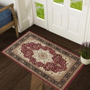 Rome Rugs Renoazul - Red, 60 x 110 cm