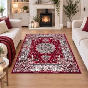 Rada Rugs - Red, 120 x 170 cm