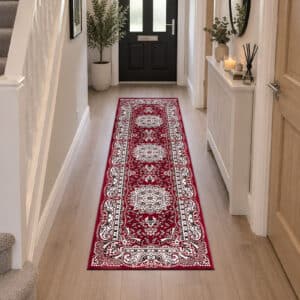 Rada Rugs - Red, 60 x 220 cm