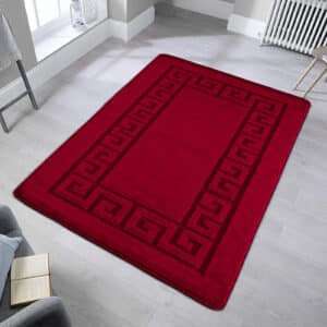 Rocco Rugs - Red, 120 x 150 cm