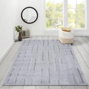 Luna Rugs - Silver, 200 x 290 cm