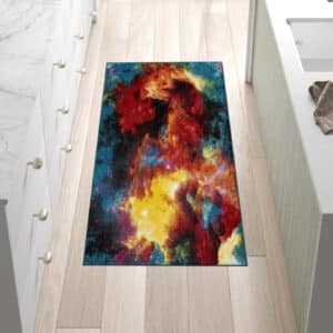 Multi Color Rugs - Splash, 80 x 150 cm