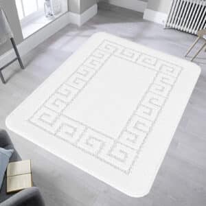 Rocco Rugs - White, 120 x 150 cm