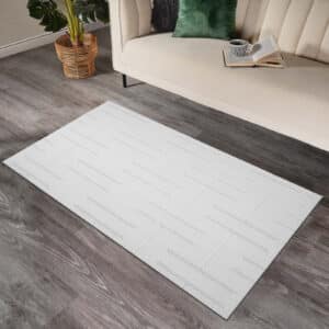 Luna Rugs - White, 80 x 150 cm