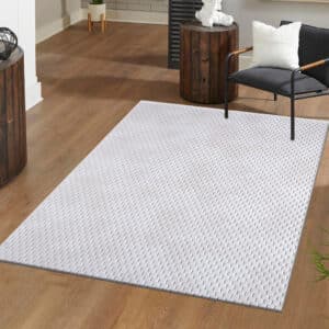 Mosaic Rugs - White, 120 x 170 cm