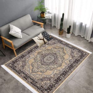 Isfahan Rugs - Beige, 120 x 170 cm