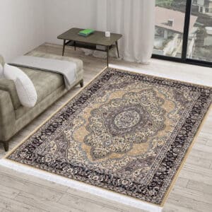 Isfahan Rugs - Beige, 160 x 230 cm