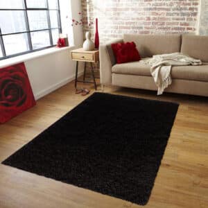 Verona Rugs - Black, 120 x 170 cm