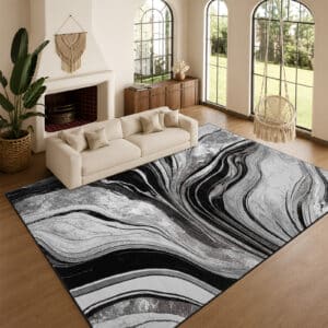 Gant Rugs - Black & Grey, 280 x 380 cm