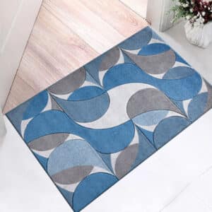 Kenzo Rugs - Blue, 60 x 110 cm