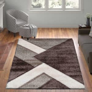 Nova Rugs - Brown & Beige, 160 x 230 cm
