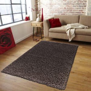 Verona Rugs - Dark & Grey, 120 x 170 cm