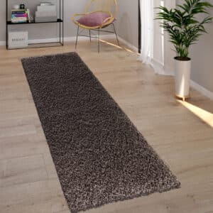 Verona Rugs - Dark & Grey, 60 x 220 cm