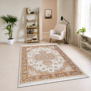 Crystal Rugs - Gold, 160 x 230 cm