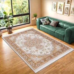 Crystal Rugs - Gold, 240 x 320 cm